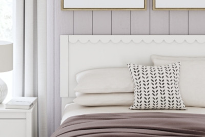 Ashley Hallityn White Full Panel Headboard