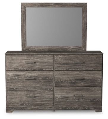 Ashley Ralinksi Gray Full Panel Bed, Dresser, Mirror and 2 Nightstands