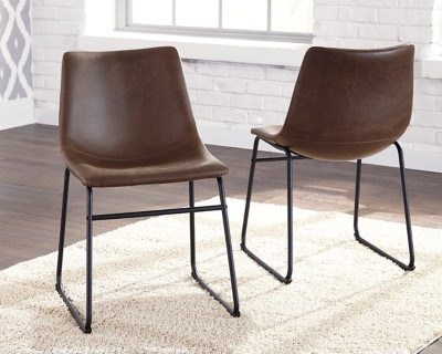 Ashley Centiar Brown Dining Chair (Set of 2)