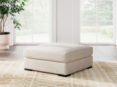 Benchcraft Donelson Creek Vanilla Oversized Accent Ottoman