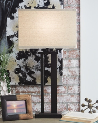 Ashley Aniela Bronze Finish Table Lamp (Set of 2)
