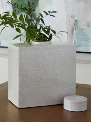 Ashley Haddworth Antique White Jar A2000780