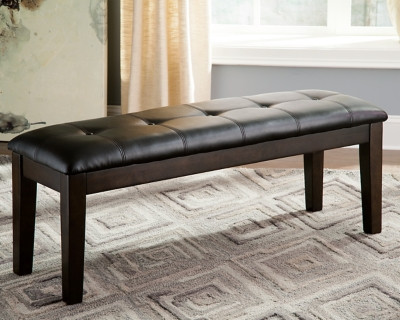 Ashley Haddigan Dark Brown Dining Bench