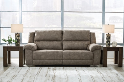 Ashley Laresview Fossil Reclining Sofa
