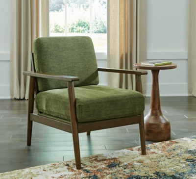 Ashley Bixler Olive Showood Accent Chair