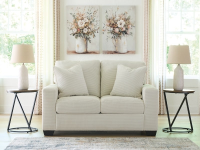 Ashley Amesley Ivory Loveseat