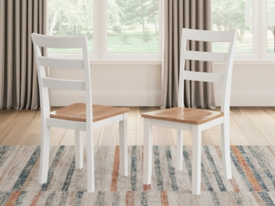 Ashley Gesthaven Natural White Dining Chair (Set of 2)