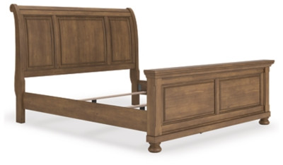 Ashley Vandenmore Medium Brown King Sleigh Bed