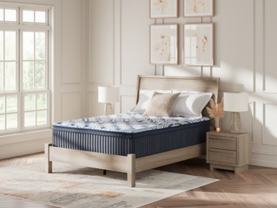 Ashley Plush Luxe 2.0 Blue King Mattress