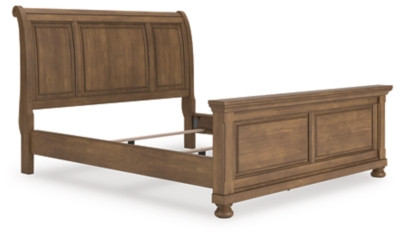 Ashley Vandenmore Medium Brown California King Sleigh Bed