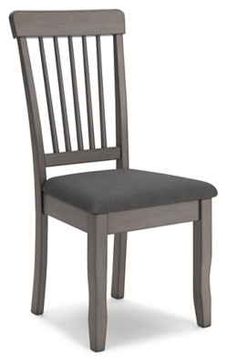 Ashley Shullden Gray Dining Table and 2 Chairs