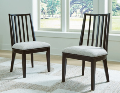 Ashley Galliden Black Dining Chair (Set of 2)