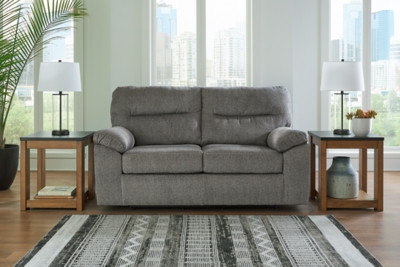 Ashley Bindura Mineral Glider Loveseat