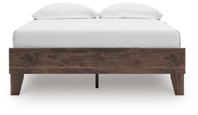 Ashley Calverson Mocha Full Platform Bed, Dresser and Chest