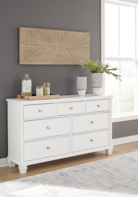 Ashley Fortman White Dresser