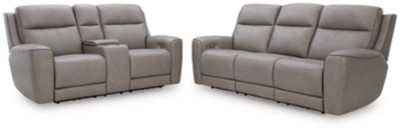 Ashley 5Z-Relaxation Coin Sofa and Loveseat