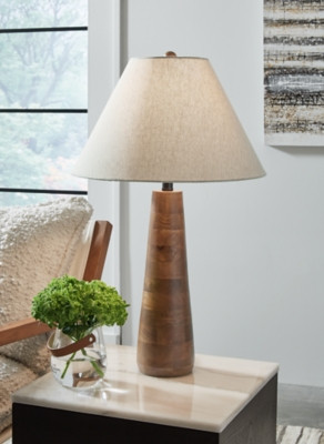 Ashley Danset Brown Table Lamp