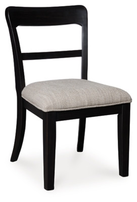 Ashley Chadworth Black Dining Chair (Set of 2)
