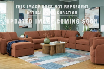 Ashley Modmax Spice 5-Piece Sectional with Storage Chaise