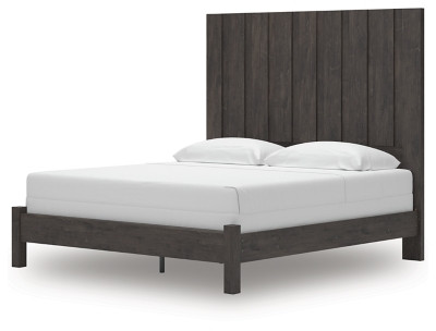 Ashley Parlayon Charcoal King Panel Bed