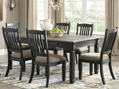Ashley Tyler Creek Black Gray Dining Table