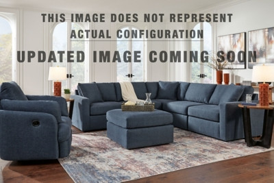 Ashley Modmax Ink 5-Piece Sectional with Storage Chaise