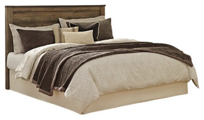 Ashley Trinell Brown King/California King Panel Headboard with Dresser, Chest and 2 Nightstands