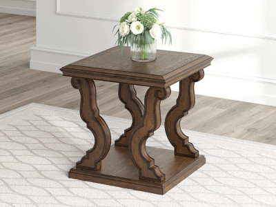 Ashley Maylee Dark Brown End Table T647-2