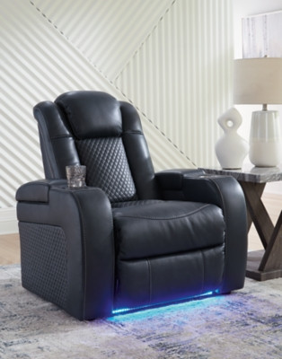 Ashley Fyne-Dyme Sapphire Power Recliner