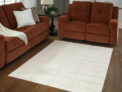 Ashley Malvinsboro Sandstone Washable 5' x 7' Area Rug