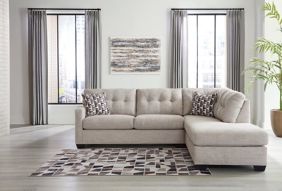 Ashley Mahoney Pebble 2-Piece Sectional with LAF Sofa / RAF Chaise