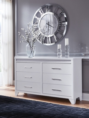 Ashley Frostlyn White Dresser