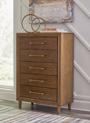 Ashley Lyncott Brown Chest of Drawers