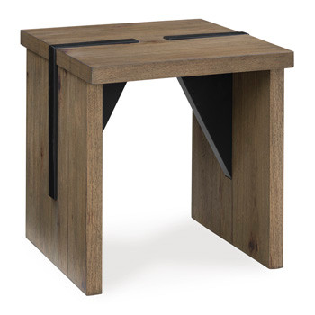 Ashley Kandinew Light Brown End Table