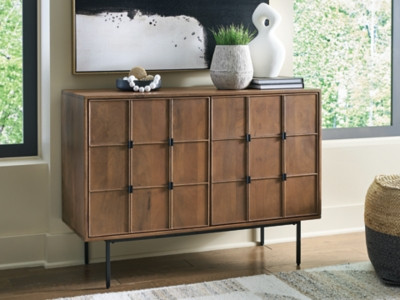 Ashley Juddins Brown Accent Cabinet