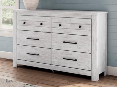Ashley Fenderport Whitewash Dresser