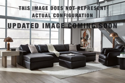 Ashley Modmax II Black 4-Piece Sectional with Chaise