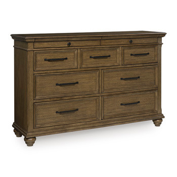 Ashley Waynely Medium Brown Dresser