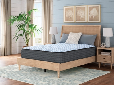 Ashley Destin Cove Plush Blue Queen Mattress