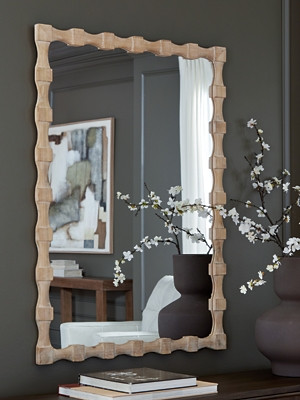 Ashley Acelmore Light Brown Accent Mirror