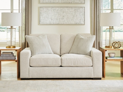 Ashley Evanley Linen Loveseat