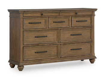 Ashley Waynely Medium Brown Dresser