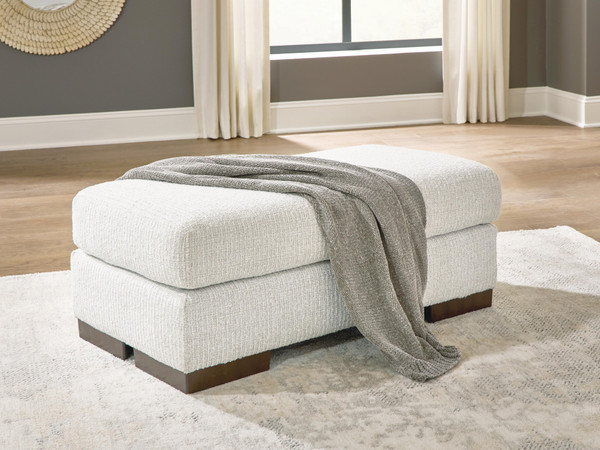 Benchcraft Hartside Frosted Ottoman