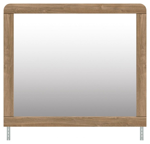 Ashley Dovander Warm Natural Brown Bedroom Mirror