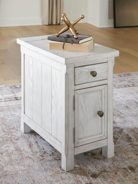 Ashley Robbinsdale Antique White Chairside End Table