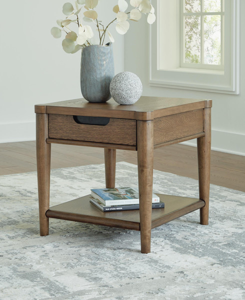 Ashley Roanhowe Brown End Table
