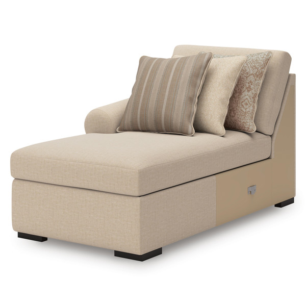 Benchcraft LadyMae Twill 2-Piece Sectional with Chaise 59404/16/56