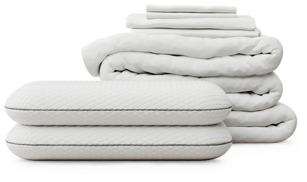 Nectar RH Mattress Protect Bundle White Twin Bedding Bundle
