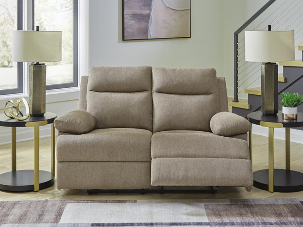 Ashley Tarrant Mocha Reclining Loveseat