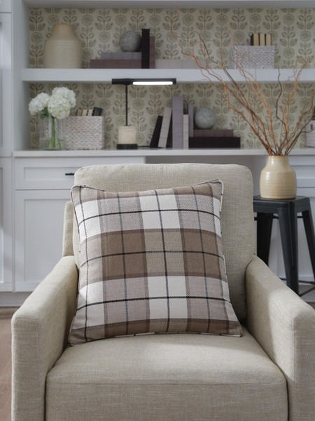 Ashley Godricton Brown Black Cream Pillow (Set of 4)